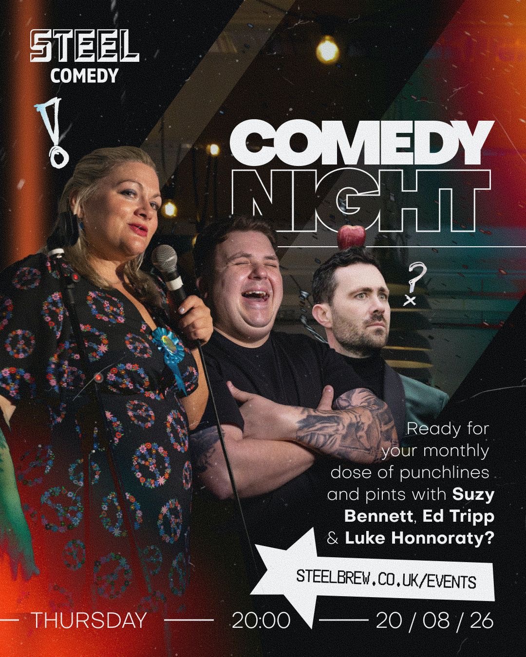 Steel Comedy Night (20/08)
