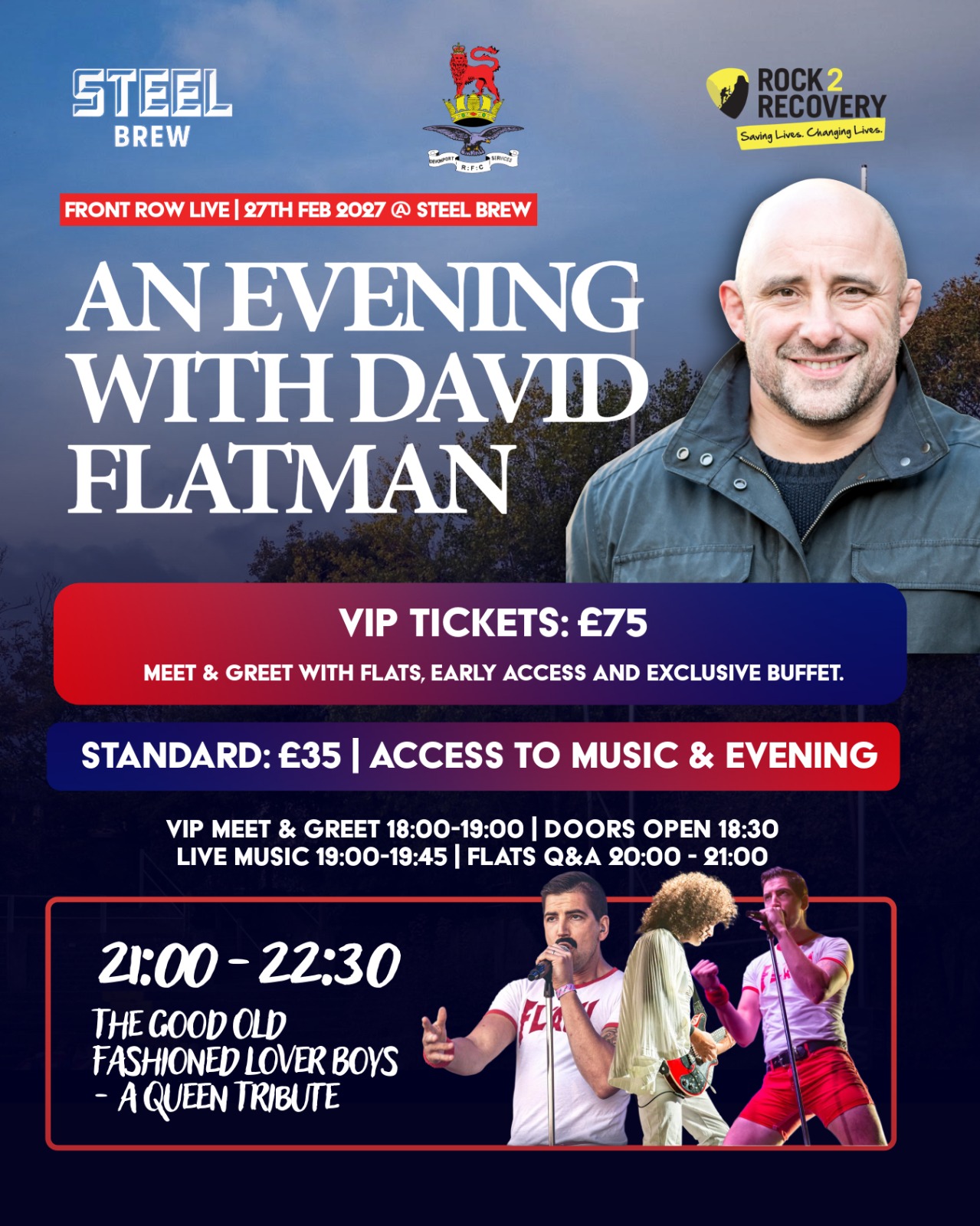 FRONT ROW LIVE WITH DAVID FLATMAN